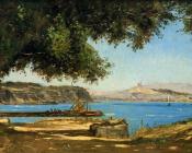 保罗 卡米尔 吉谷 : Tamaris by the Sea at Saint-Andre near Marseille